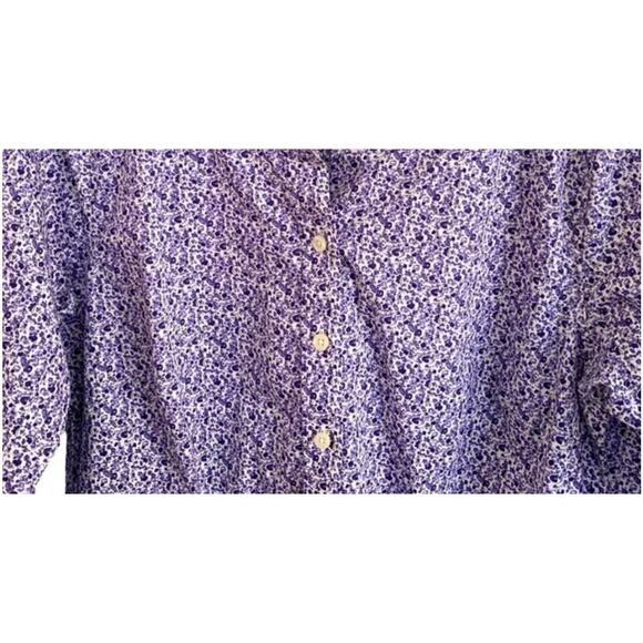 2/$25 XS Duluth Trading Wrinklefighter Button Down Long Sleeve Tunic Top pocket - Picture 10 of 10